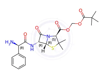 Chemical structure of Pivampicillin