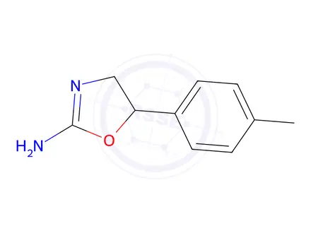 Chemical structure of 4’-Methyl Aminorex (1.0mg/ml in Acetonitrile)