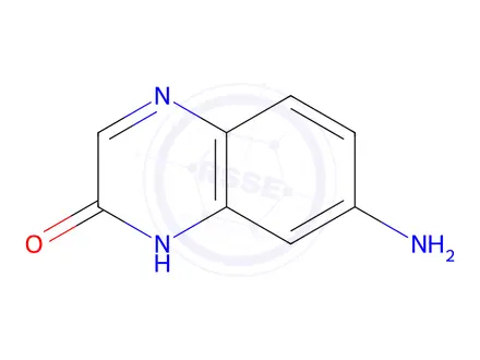 Chemical structure of 7-Aminoquinoxalin-2(1H)-one