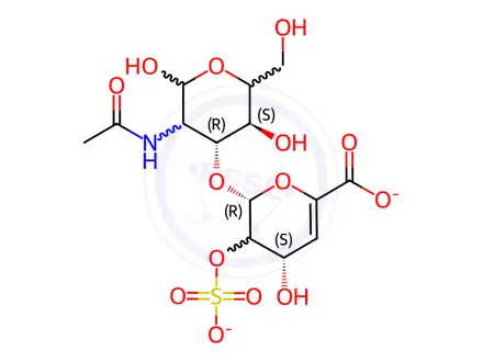 Chemical structure of Heparin Disaccharide III-A Disodium Salt