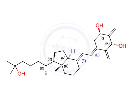 Chemical structure of Methylene Calcitriol