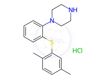 Chemical structure of Vortioxetine Impurity 8 HCl salt