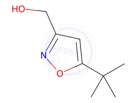 Chemical structure of (5-tert-butyl-1,2-oxazol-3-yl)methanol