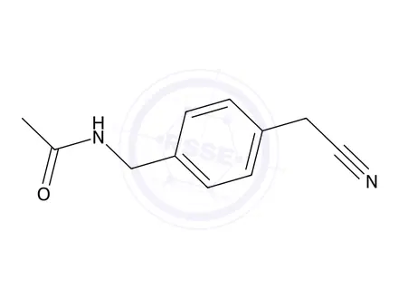 Chemical structure of N-(4-(Cyanomethyl)benzyl)acetamide