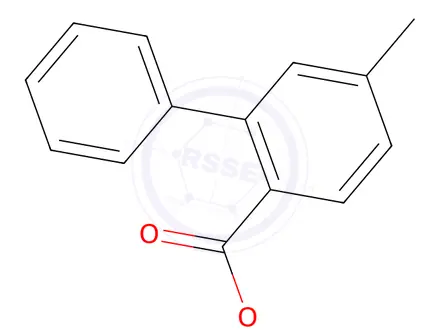 Chemical structure of Methyl 5-Methylbiphenyl-2-carboxylate