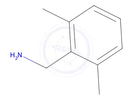 Chemical structure of 2,6-Dimethylbenzylamine