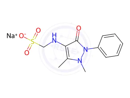 Chemical structure of Melaminsulfone Sodium Salt