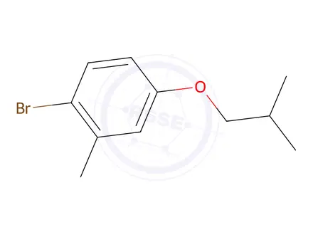 Chemical structure of 1-Bromo-4-isobutoxy-2-methylbenzene