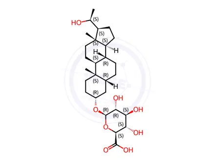 Chemical structure of Progesterone Impurity 88
