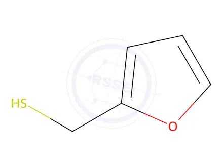 Chemical structure of Furfuryl Mercaptan