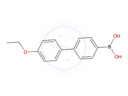Chemical structure of 4-Ethoxybiphenyl-4’-boronic acid