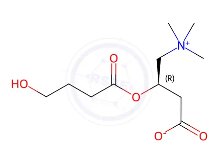 Chemical structure of 4-Hydroxybutyryl-L-carnitine