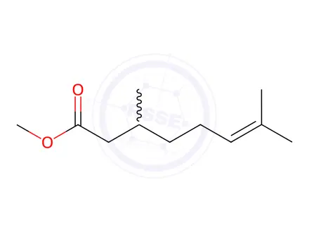 Chemical structure of METHYL CITRONELLATE
