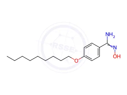 Chemical structure of N-Hydroxy-4-(nonyloxy)benzimidamide