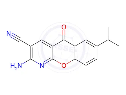 Chemical structure of Amlexanox Impurity 26