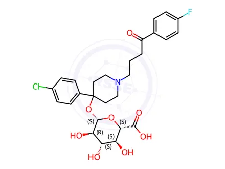 Chemical structure of Haloperidol Glucuronide
