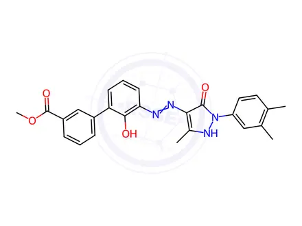 Chemical structure of Eltrombopag Impurity 161