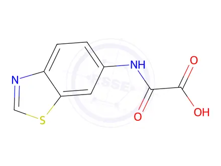 Chemical structure of 2-(Benzo[d]thiazol-6-ylamino)-2-oxoacetic acid