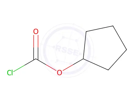 Chemical structure of Cyclopentyl Chloroformate