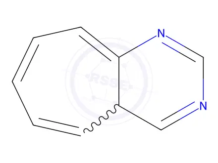 Chemical structure of 4aH-Cycloheptapyrimidine (9CI)