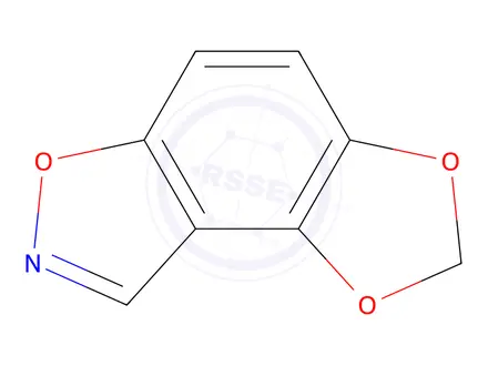 Chemical structure of 1,3-Dioxolo[4,5-e][1,2]benzisoxazole(9CI)