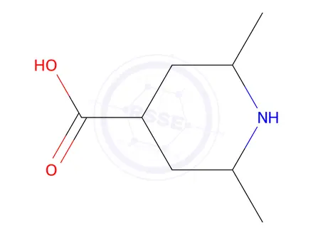 Chemical structure of 2,6-Dimethylpiperidine-4-carboxylic acid