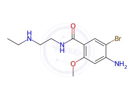 Chemical structure of Desethylbromopride