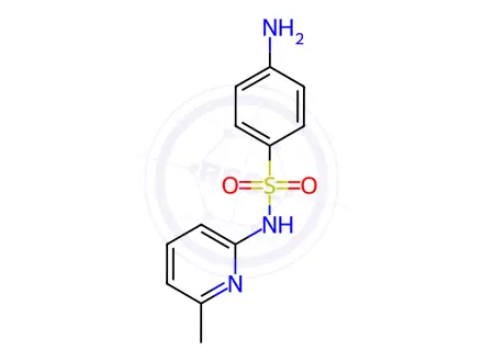 Chemical structure of 4-Amino-N-(6-methylpyridin-2-yl)benzenesulfonamide