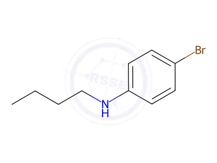 Chemical structure of 4-Bromo-N-butylaniline