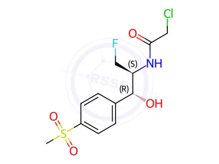 Chemical structure of Deschloro Florfenicol