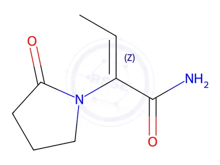 Chemical structure of Levetiracetam EP Impurity B