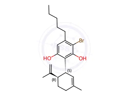 Chemical structure of Cannabidiol Impurity 5