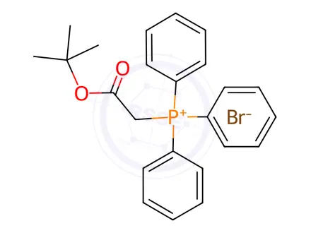 Chemical structure of (Boc-methyl)triphenylphosphonium Bromide