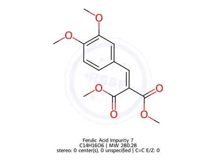 Chemical structure of Ferulic acid Impurity 48