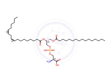 Chemical structure of Lecithin Impurity 43 Monomer