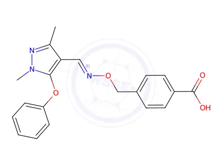 Chemical structure of Fenpyroximate Impurity 6