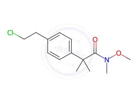 Chemical structure of Bilastine Chloro Impurity