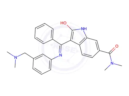 Chemical structure of BIX02189