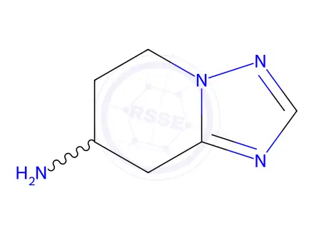 Chemical structure of 5,6,7,8-Tetrahydro-[1,2,4]triazolo[1,5-a]pyridin-7-amine Dihydrochloride