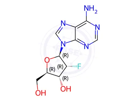 Chemical structure of 2'-Fluoro-2'-Deoxyadenosine