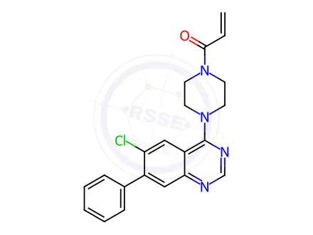 Chemical structure of ARS 1620 Impurity 207