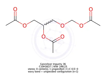 Chemical structure of Ganciclovir Impurity 93