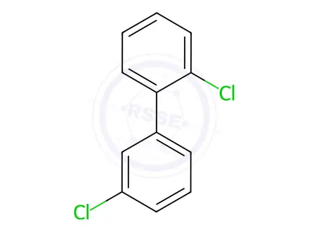 Chemical structure of PCB 6