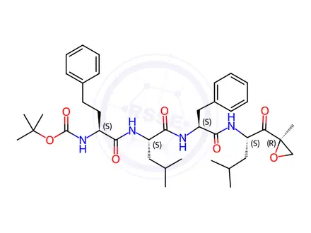 Chemical structure of Carfilzomib Impurity 9 (RSSSS)