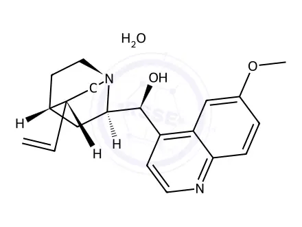 Chemical structure of Quinidine Sulfate Working Standard (Secondary Reference Standard)