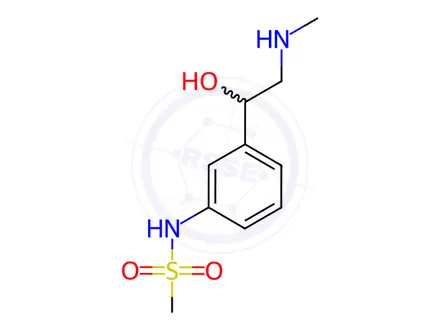 Chemical structure of Amidephrine