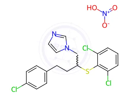Chemical structure of Butoconazole Nitrate
