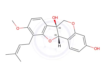 Chemical structure of Cristacarpin