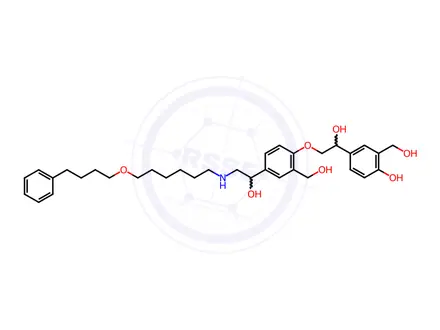 Chemical structure of Salmeterol EP Impurity D
