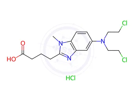 Chemical structure of Bendamustine HCl